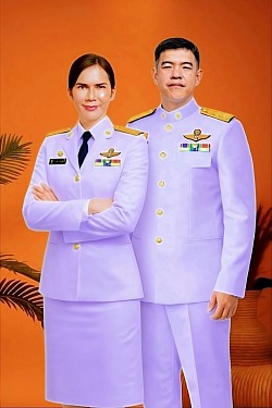 อาจารย์เดชและผอ.พิมพ์ ที่ปรึกษาบริษัท