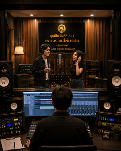 บันทึกเสียงร้อง master ,ทำเพลงทุกแนวสไตล์,รับแต่งเพลง